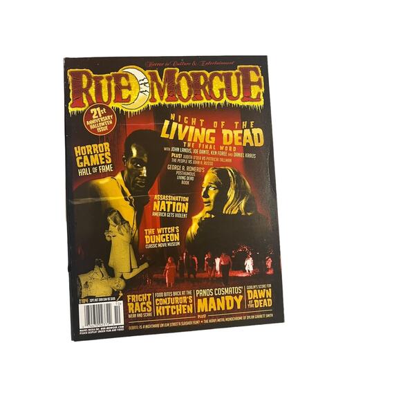 Lot of 5 Rue Morgue Horror Magazine 184, 189, 206-208 Nightmare On Elm Street - Picture 4 of 6
